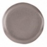 Assiettes plates grises Chia Olympia 20