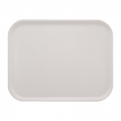 Plateau de service en polyester Roltex America 460x360mm gris moucheté DR849 Roltex