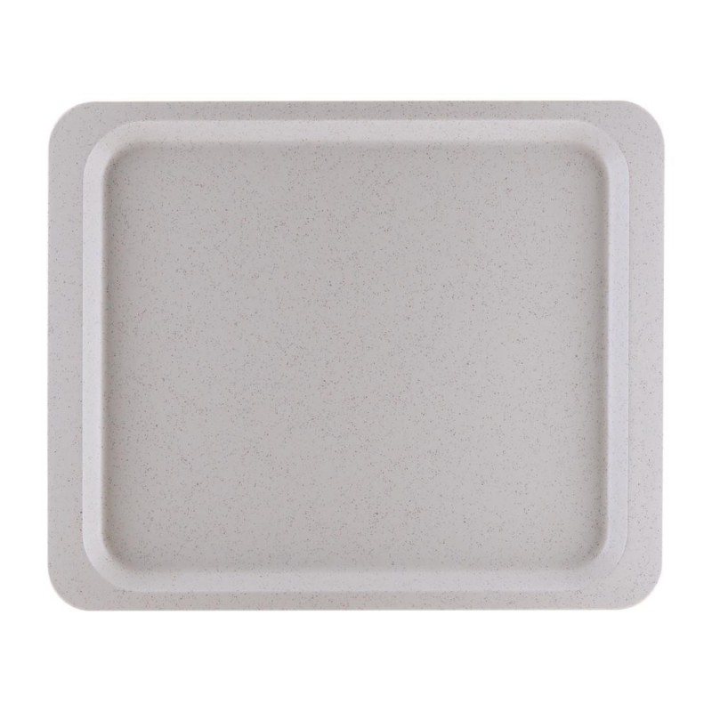 Plateau de service en polyester Roltex GN1/2 325x265mm gris moucheté DR851 Roltex Plateau de service en polyester Roltex GN1/2 325x265mm gris moucheté DR851 Roltex