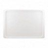 Plateau de service en polyester Roltex Euronorme 530 x 370mm blanc DR857 Roltex