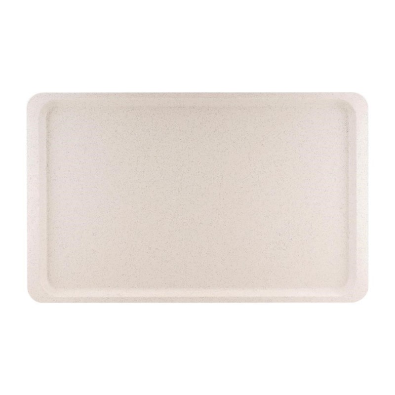 Plateau de service Roltex Classic GN1/1 530x325mm crème moucheté DR859 Roltex Plateau de service Roltex Classic GN1/1 530x325mm crème moucheté DR859 Roltex