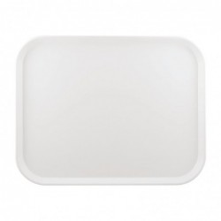 Plateau de service en polyester Roltex America 460x360mm blanc DR863 Roltex