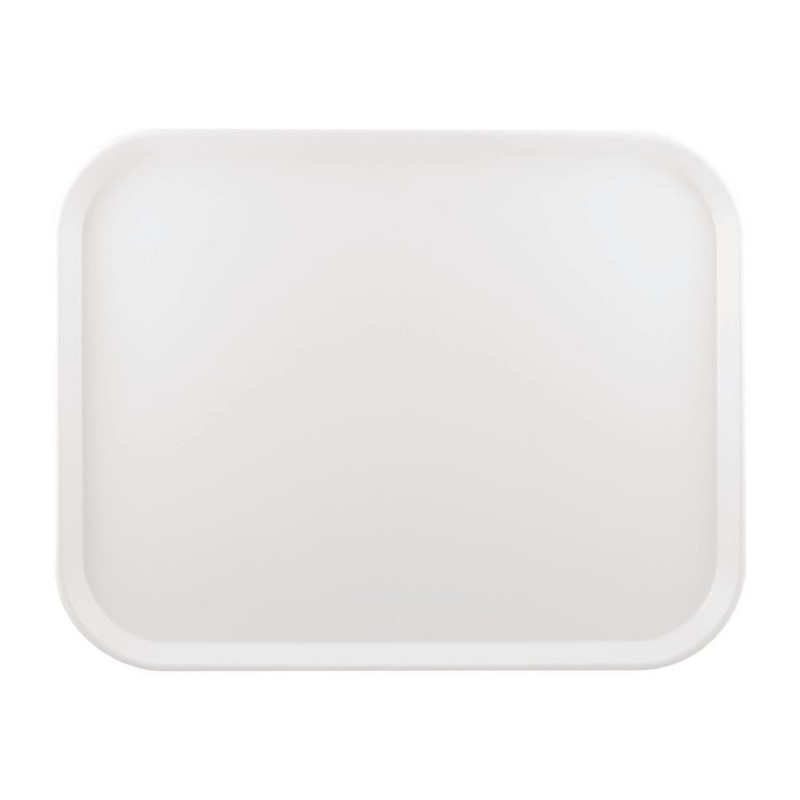 Plateau de service en polyester Roltex America 460x360mm blanc DR863 Roltex