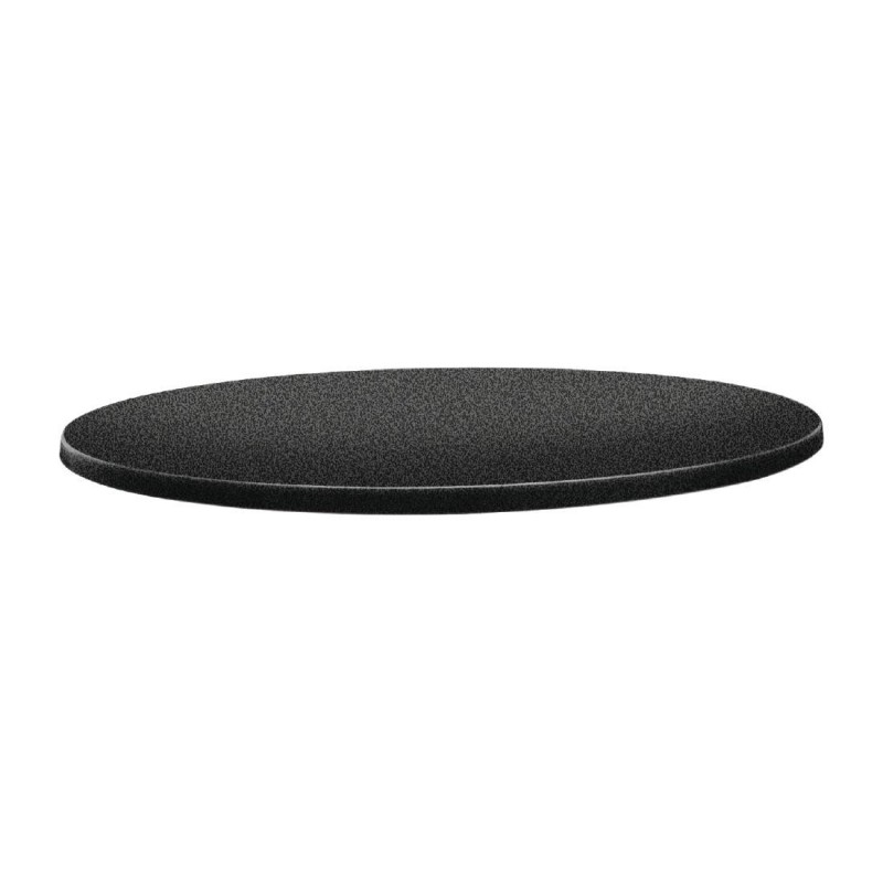 Plateau de table rond Topalit Classic Line 80cm anthracite DR897 Topalit Plateau de table rond Topalit Classic Line 80cm anthracite DR897 Topalit