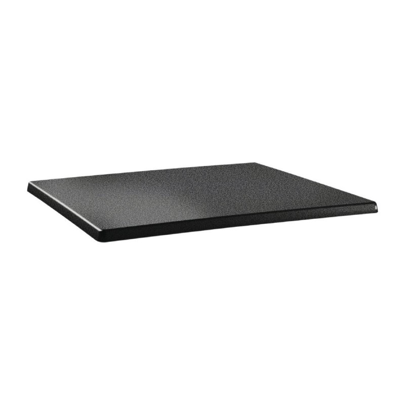 Plateau de table rectangulaire Topalit Classic Line 120x80cm anthracite DR902 Topalit Plateau de table rectangulaire Topalit Classic Line 120x80cm anthracite DR902 Topalit
