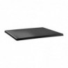 Plateau de table rectangulaire Topalit Classic Line 120x80cm anthracite DR902 Topalit