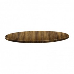Plateau de table rond Topalit Classic Line 60cm atacama cherry DR927 Topalit