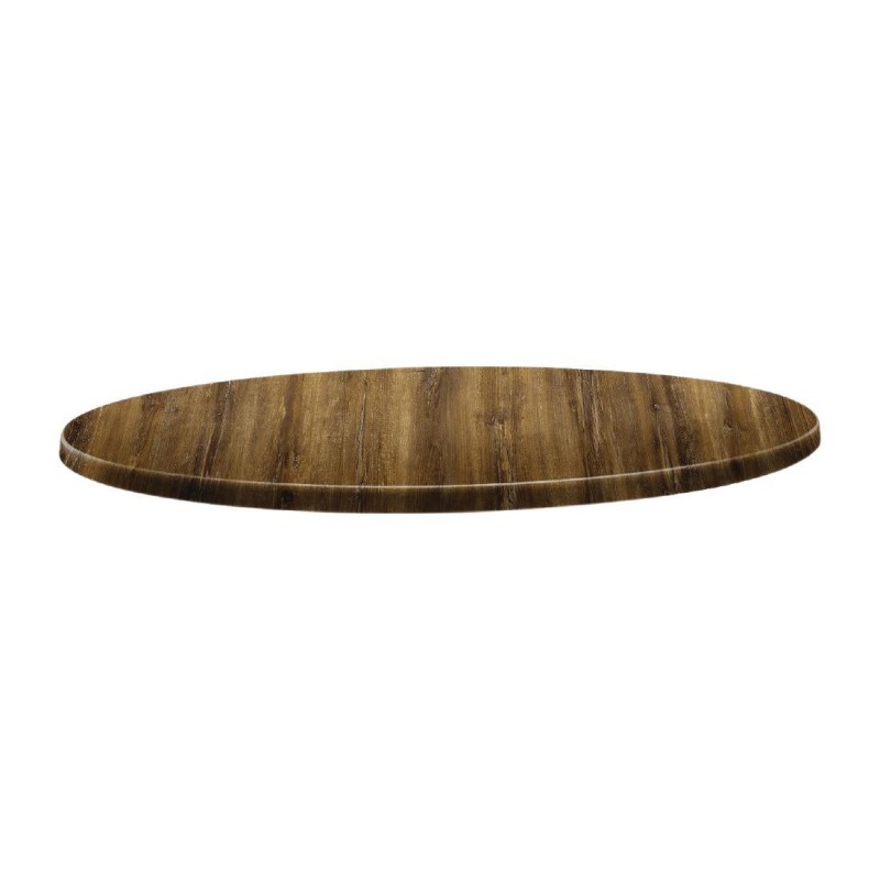 Plateau de table rond Topalit Classic Line 70cm atacama cherry DR928 Topalit Plateau de table rond Topalit Classic Line 70cm atacama cherry DR928 Topalit