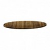 Plateau de table rond Topalit Classic Line 70cm atacama cherry DR928 Topalit
