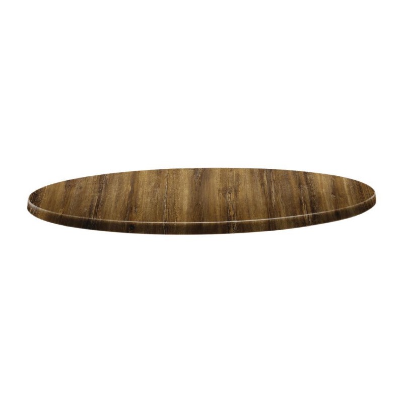Plateau de table rond Topalit Classic Line 80cm atacama cherry DR929 Topalit Plateau de table rond Topalit Classic Line 80cm atacama cherry DR929 Topalit