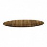 Plateau de table rond Topalit Classic Line 80cm atacama cherry DR929 Topalit