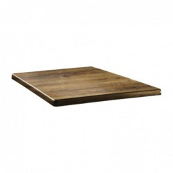 Plateau de table carré Topalit Classic Line 60x60cm atacama cherry DR930 Topalit