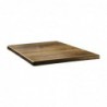Plateau de table carré Topalit Classic Line 70x70cm atacama cherry DR931 Topalit