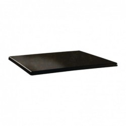 Plateau de table rectangulaire Topalit Classic Line 110x70cm cyprus metal DR941 Topalit