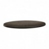 Plateau de table rond Topalit Classic Line 70cm timber DR953 Topalit