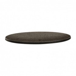 Plateau de table rond Topalit Classic Line 80cm timber DR954 Topalit
