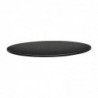 Plateau de table rond Topalit Smartline 80cm anthracite DR961 Topalit