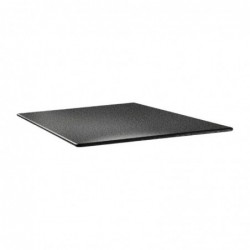 Plateau de table carré Topalit Smartline 70x70cm anthracite DR962 Topalit