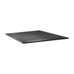 Plateau de table carré Topalit Smartline 80x80cm anthracite DR963 Topalit