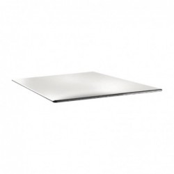 Plateau de table carré Topalit Smartline 70x70cm blanc pur DR972 Topalit