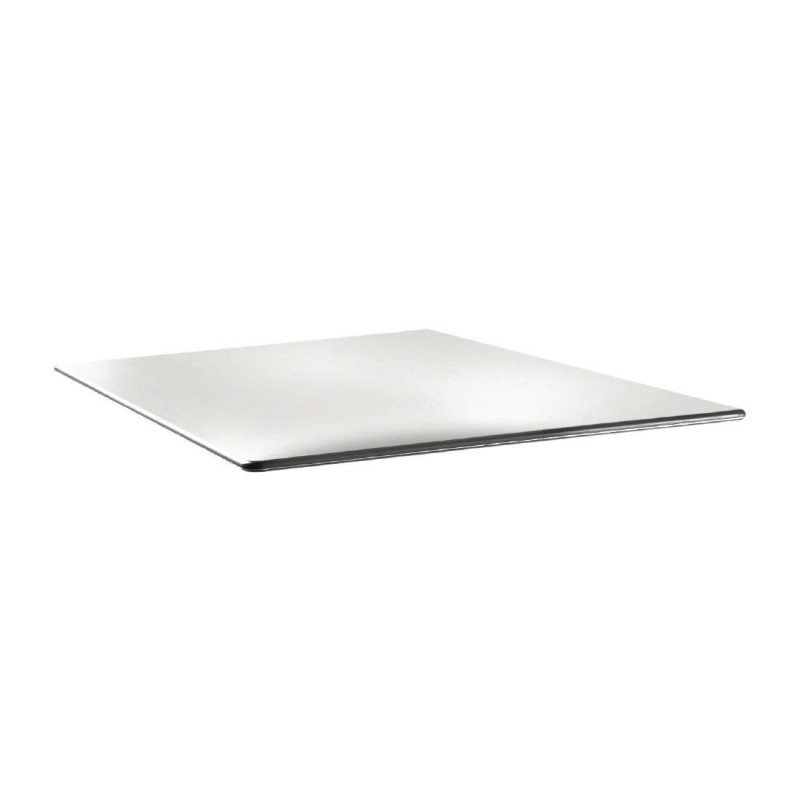 Plateau de table carré Topalit Smartline 70x70cm blanc pur DR972 Topalit Plateau de table carré Topalit Smartline 70x70cm blanc pur DR972 Topalit
