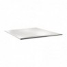Plateau de table carré Topalit Smartline 70x70cm blanc pur DR972 Topalit