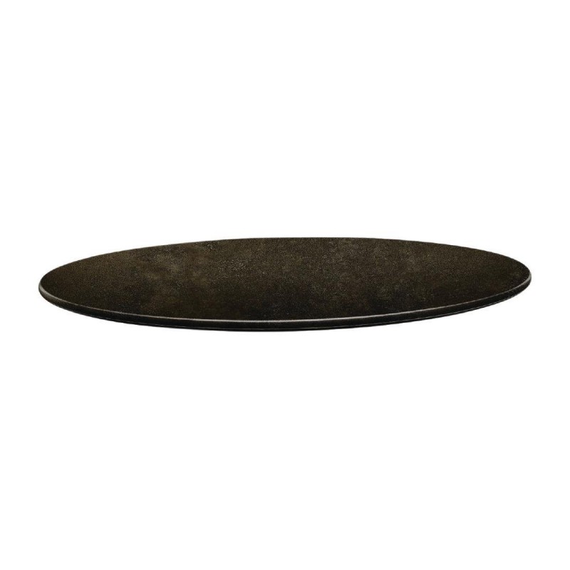 Plateau de table rond Topalit Smartline 70cm cyprus metal DR985 Topalit Plateau de table rond Topalit Smartline 70cm cyprus metal DR985 Topalit