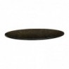 Plateau de table rond Topalit Smartline 70cm cyprus metal DR985 Topalit
