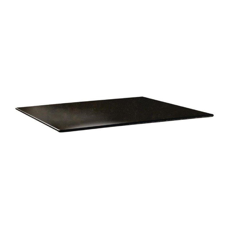 Plateau de table rectangulaire Topalit Smartline 120x80cm cyprus metal DR989 Topalit Plateau de table rectangulaire Topalit Smartline 120x80cm cyprus metal DR989 Topalit