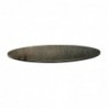 Plateau de table rond Topalit Smartline 80cm béton DR991 Topalit