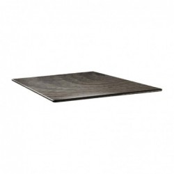 Plateau de table carré Topalit Smartline 70x70cm timber DR997 Topalit