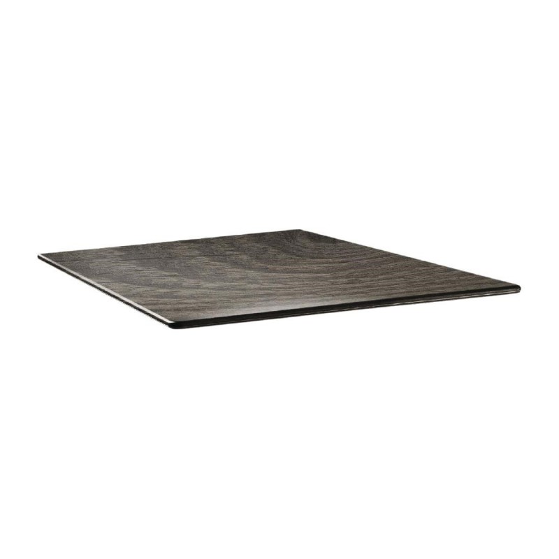 Plateau de table carré Topalit Smartline 70x70cm timber DR997 Topalit