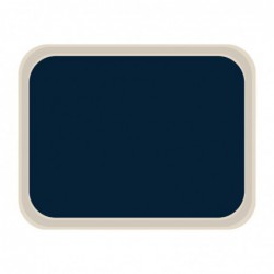 Plateau de service en polyester Roltex standard 455x355mm bleu DS086 Roltex