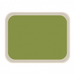 Plateau de service en polyester Roltex America 460 x 360mm vert DS088 Roltex