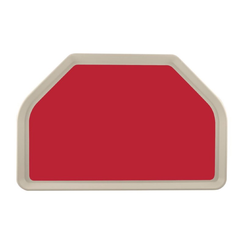 Plateau de service en polyester Roltex Trapèze GN 500x325mm rouge DS093 Roltex Plateau de service en polyester Roltex Trapèze GN 500x325mm rouge DS093 Roltex