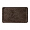 Plateau de service en mélamine Roltex GN1/1 530x325mm wengé DS096 Roltex