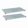 Etagères Max Q Metro 1220 x 460mm (lot de 2) DS412 Metro