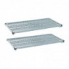 Etagères Max Q Metro 1520 x 610mm (lot de 2) DS417 Metro