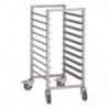 Chariot à glissières inox Gastro M 600x400mm 10 niveaux DS456 Gastro M