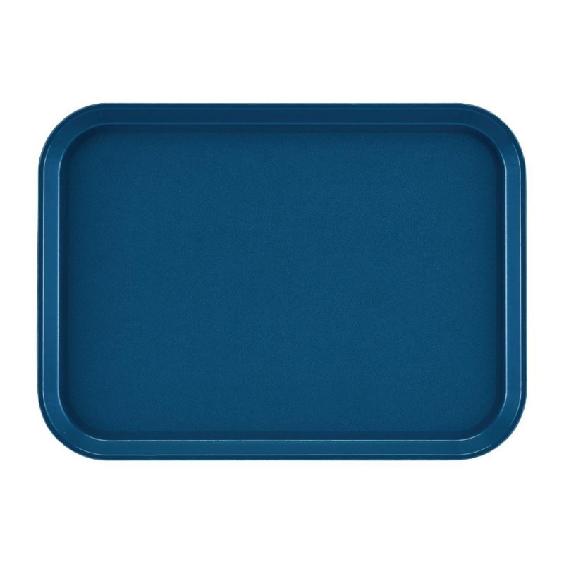 Plateau rectangulaire antidérapant en fibre de verre Cambro EpicTread bleu 350 mm DS517 Cambro Plateau rectangulaire antidérapant en fibre de verre Cambro EpicTread bleu 350 mm DS517 Cambro