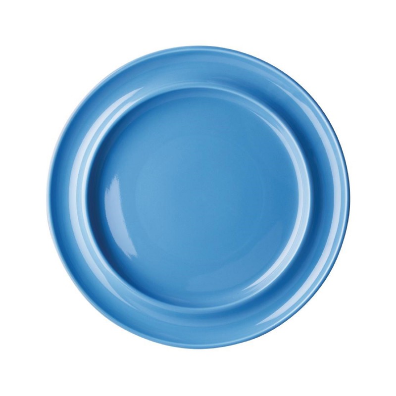Assiettes bord surélevé Heritage Olympia bleues 253mm (lot de 4) DW141 Olympia Assiettes bord surélevé Heritage Olympia bleues 253mm (lot de 4) DW141 Olympia