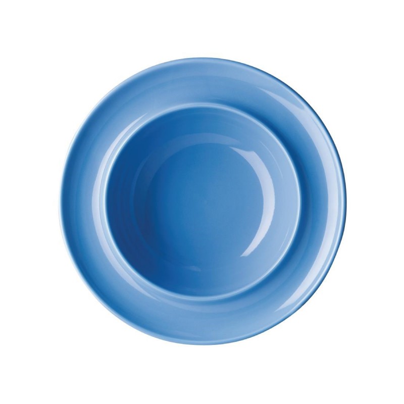 Bols bord surélevé Heritage Olympia bleues 205mm (lot de 4) DW142 Olympia Bols bord surélevé Heritage Olympia bleues 205mm (lot de 4) DW142 Olympia