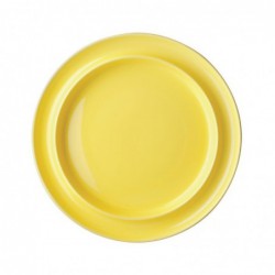 Assiettes bord surélevé Heritage Olympia jaunes 253mm (lot de 4) DW147 Olympia