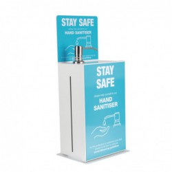 Station de désinfection des mains de comptoir/murale 5L DW282 Sans Marque