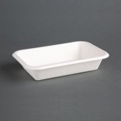 Barquettes compostables en bagasse Fiesta Compostable 455ml (lot de 50) DW347 Fiesta