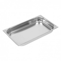 Bac inox 18/10 GN 1/1 professionnel Vogue 65mm DW433 Vogue