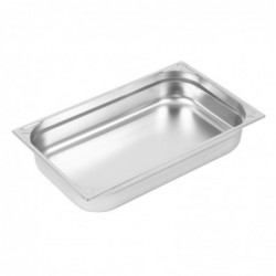 Bac inox 18/10 GN 1/1 professionnel Vogue 100mm DW434 Vogue