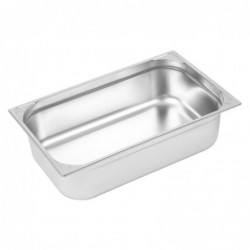 Bac inox 18/10 GN 1/1 professionnel Vogue 150mm DW435 Vogue