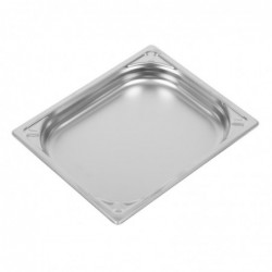 Bac inox 18/10 GN 1/2 professionnel Vogue 40mm DW437 Vogue