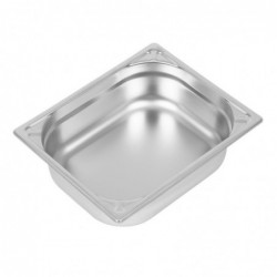 Bac inox 18/10 GN 1/2 professionnel Vogue 100mm DW439 Vogue